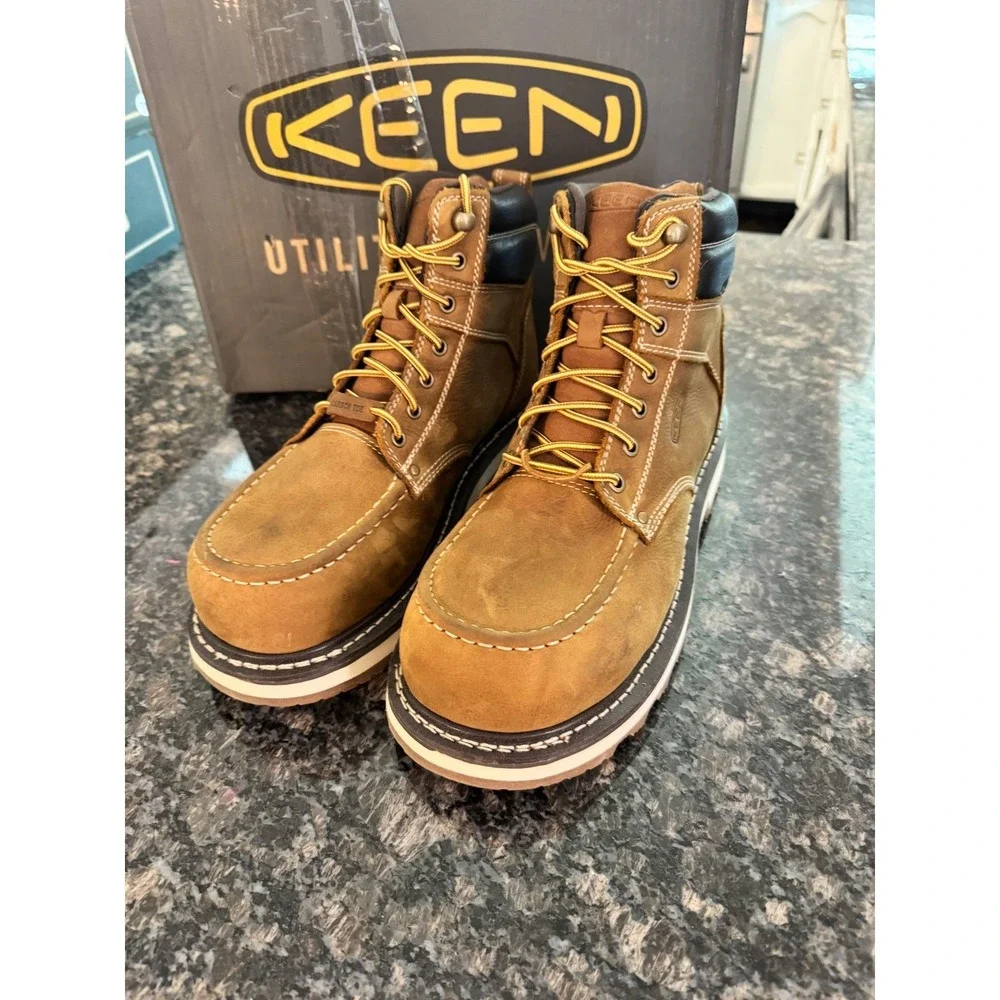 Keen Utility Cincinnati 6 Waterproof Carbon Fiber Toe Work Boots 10.5 EE